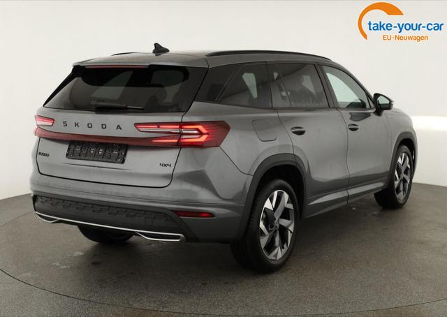 Skoda Kodiaq 2.0 TDI 142 kW 4x4 Sportline DSG Sportline, AHK, Navi, Matrix, el. Klappe, Side, 19-Zoll 