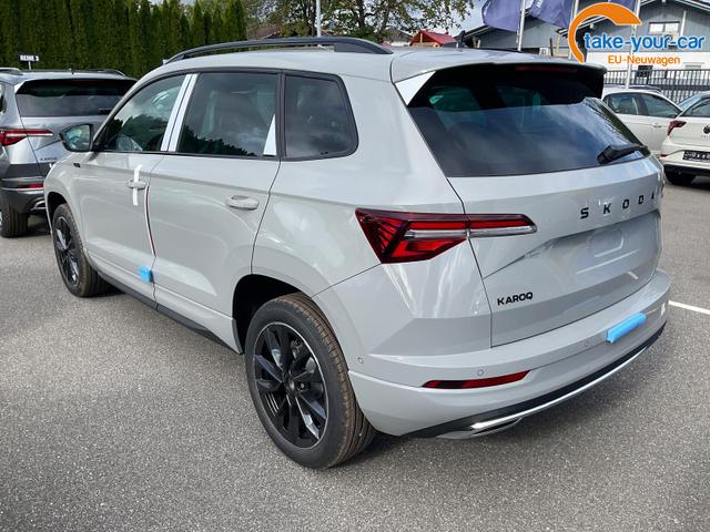 Skoda Karoq Sportline 1.5 TSI DSG Sportline, AHK, Navi, CANTON, Matrix, AreaView, Side, Kamera, el. Klappe, FS-beheizbar, 5 J.-Garantie 