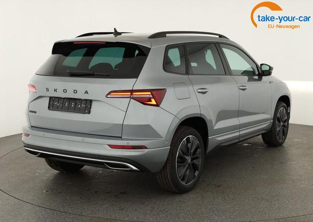 Skoda Karoq Sportline 1.5 TSI DSG Sportline, AHK, Navi, CANTON, Matrix, AreaView, Side, Kamera, el. Klappe, FS-beheizbar, 5 J.-Garantie 