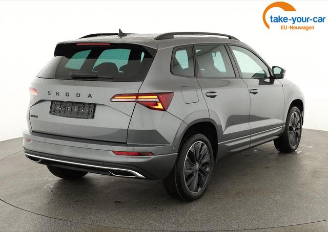 Skoda Karoq Sportline 1.5 TSI DSG Sportline, AHK, Navi, CANTON, Matrix, AreaView, Side, Kamera, el. Klappe, FS-beheizbar, 5 J.-Garantie 