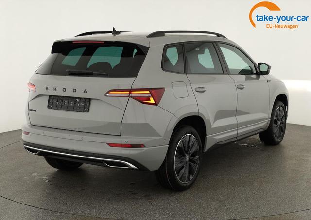Skoda Karoq Sportline 1.5 TSI DSG Sportline, AHK, Navi, CANTON, Matrix, AreaView, Side, Kamera, el. Klappe, FS-beheizbar, 5 J.-Garantie 