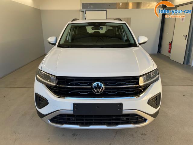Volkswagen / T-Cross / Wei&szlig; / / / 95PS PDC vo+hi+Shz+App+Side+Travel