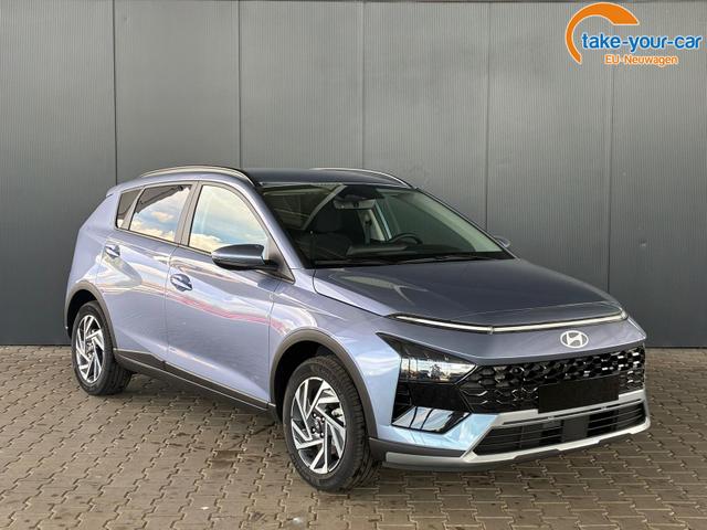 Hyundai BAYON Comfort Plus 1.2 MPI / Sitz + Lenkradheizung PDC V&H Kamera LED Tempomat Keyless Alu 16" 