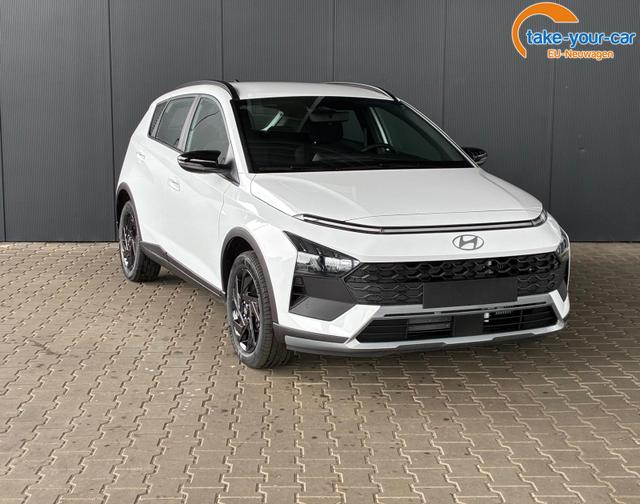 Hyundai BAYON Blackline 1.0 T-GDI 6MT / LED Sitz + Lenkradheizung Navi Tempomat Alu 16" 