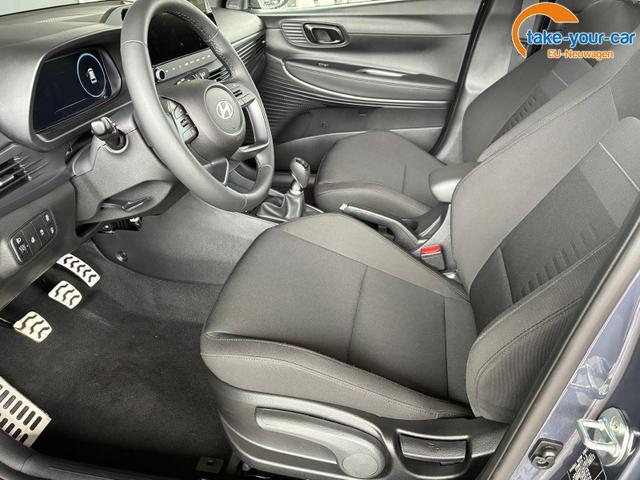 Hyundai BAYON Blackline 1.0 T-GDI 6MT / LED Sitz + Lenkradheizung Navi Tempomat Alu 16" 