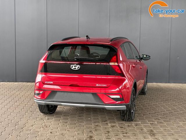Hyundai BAYON Blackline 1.0 T-GDI 6MT / LED Sitz + Lenkradheizung Navi Tempomat Alu 16" 