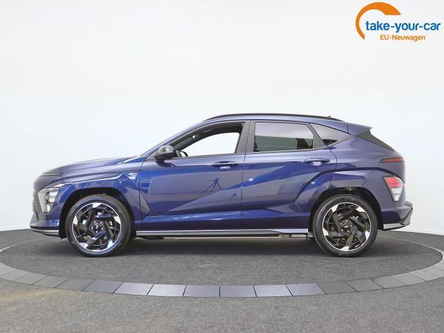 Hyundai KONA Elektro N-Line 64,8 kWh / Bose ACC PDC V&H + Kamera Keyless Sitz Lenkradheiz. LED Alu 19" 