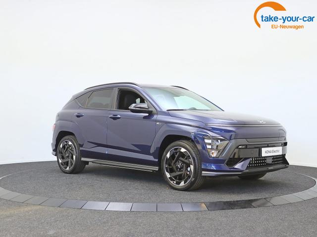 Hyundai KONA Elektro N-Line 64,8 kWh / Bose ACC PDC V&H + Kamera Keyless Sitz Lenkradheiz. LED Alu 19" 