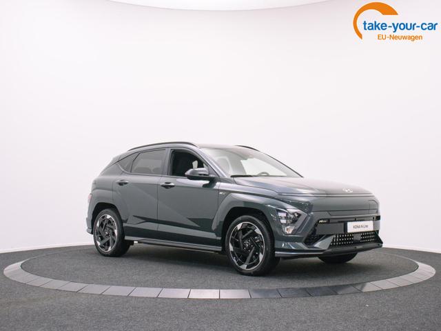 Hyundai KONA Elektro N-Line 64,8 kWh / Bose ACC PDC V&H + Kamera Keyless Sitz Lenkradheiz. LED Alu 19" 