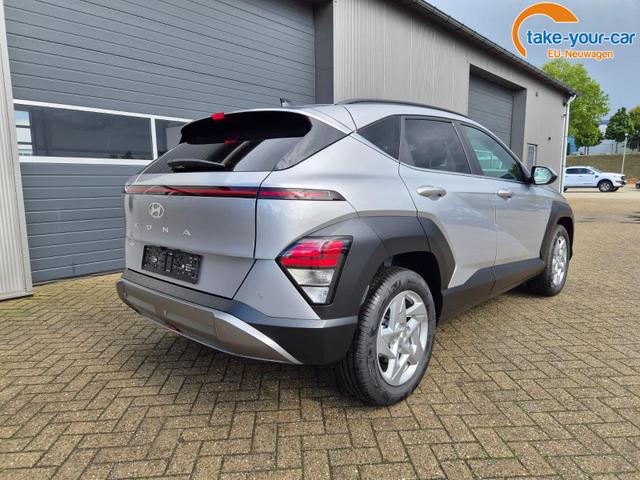 Hyundai KONA Trend 1.6 T-GDI 150PS Automatik Voll-LED-Scheinw. Sitzheizung Lenkradheizung ACC Klimaautomatik Navi Touchscreen DAB+ Apple CarPlay + Android Auto PDC v+h R&uuml;ckf.Kamera 2xKeyless 17-LM 