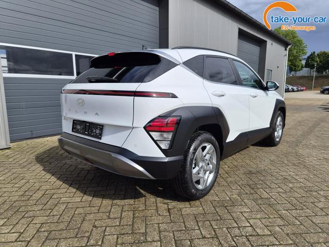 Hyundai KONA Trend 1.6 T-GDI 150PS Automatik Voll-LED-Scheinw. Sitzheizung Lenkradheizung ACC Klimaautomatik Navi Touchscreen DAB+ Apple CarPlay + Android Auto PDC v+h R&uuml;ckf.Kamera 2xKeyless 17-LM 