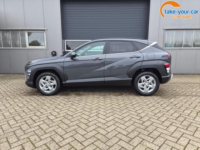 Hyundai KONA Trend 1.6 T-GDI 150PS Voll-LED-Scheinw. Sitzheizung Lenkradheizung Klimaautomatik Tempomat Navi Touchscreen DAB+ Apple CarPlay + Android Auto PDC v+h R&uuml;ckf.Kamera 2xKeyless 17-LM 