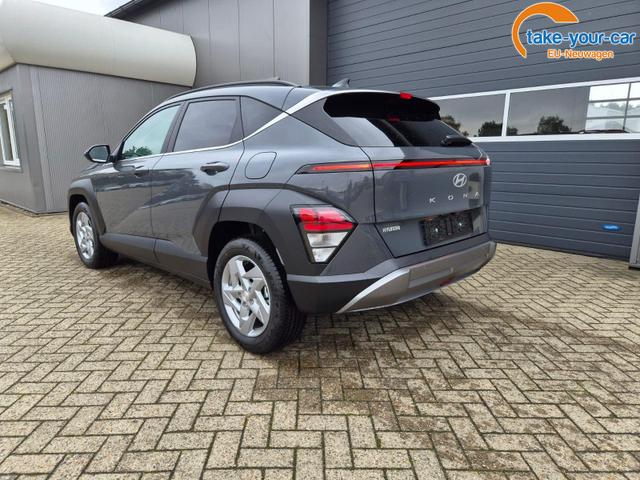 Hyundai KONA Trend 1.6 T-GDI 150PS Voll-LED-Scheinw. Sitzheizung Lenkradheizung Klimaautomatik Tempomat Navi Touchscreen DAB+ Apple CarPlay + Android Auto PDC v+h R&uuml;ckf.Kamera 2xKeyless 17-LM 