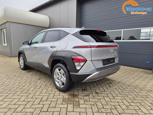 Hyundai KONA Trend 1.6 T-GDI 150PS Voll-LED-Scheinw. Sitzheizung Lenkradheizung Klimaautomatik Tempomat Navi Touchscreen DAB+ Apple CarPlay + Android Auto PDC v+h R&uuml;ckf.Kamera 2xKeyless 17-LM 