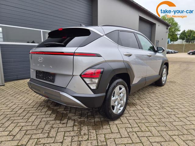 Hyundai KONA Trend 1.6 T-GDI 150PS Voll-LED-Scheinw. Sitzheizung Lenkradheizung Klimaautomatik Tempomat Navi Touchscreen DAB+ Apple CarPlay + Android Auto PDC v+h R&uuml;ckf.Kamera 2xKeyless 17-LM 