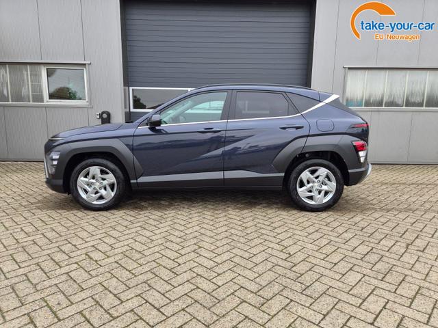 Hyundai KONA Trend 1.6 T-GDI 150PS Voll-LED-Scheinw. Sitzheizung Lenkradheizung Klimaautomatik Tempomat Navi Touchscreen DAB+ Apple CarPlay + Android Auto PDC v+h R&uuml;ckf.Kamera 2xKeyless 17-LM 