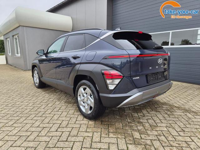 Hyundai KONA Trend 1.6 T-GDI 150PS Voll-LED-Scheinw. Sitzheizung Lenkradheizung Klimaautomatik Tempomat Navi Touchscreen DAB+ Apple CarPlay + Android Auto PDC v+h R&uuml;ckf.Kamera 2xKeyless 17-LM 