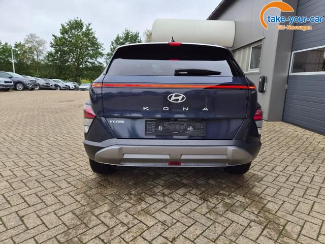 Hyundai KONA Trend 1.6 T-GDI 150PS Voll-LED-Scheinw. Sitzheizung Lenkradheizung Klimaautomatik Tempomat Navi Touchscreen DAB+ Apple CarPlay + Android Auto PDC v+h R&uuml;ckf.Kamera 2xKeyless 17-LM 