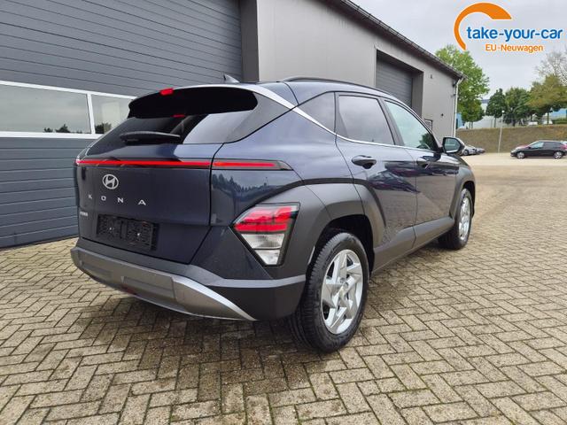 Hyundai KONA Trend 1.6 T-GDI 150PS Voll-LED-Scheinw. Sitzheizung Lenkradheizung Klimaautomatik Tempomat Navi Touchscreen DAB+ Apple CarPlay + Android Auto PDC v+h R&uuml;ckf.Kamera 2xKeyless 17-LM 