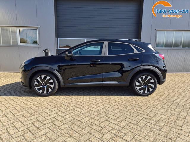 Ford Puma Titanium 1.0 Hybrid 125PS Autom. abnehm. AHK ACC 4xKamera Klimaautomatik Sitzheizung Lenkradheizung Frontscheibe beheizb. LED-Scheinwerfer SYNC4 Bluetooth Apple CarPlay Android Auto PDC v+h 