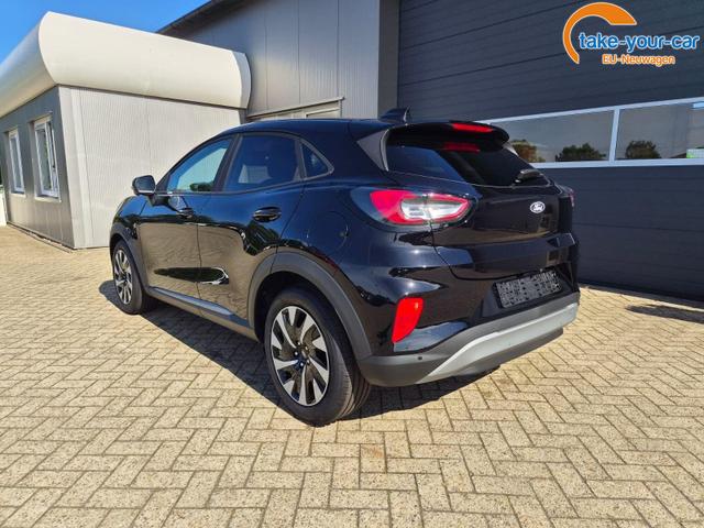 Ford Puma Titanium 1.0 Hybrid 125PS Autom. abnehm. AHK ACC 4xKamera Klimaautomatik Sitzheizung Lenkradheizung Frontscheibe beheizb. LED-Scheinwerfer SYNC4 Bluetooth Apple CarPlay Android Auto PDC v+h 
