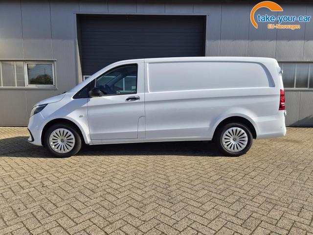 Mercedes-Benz Vito 114 PRO L2 2.0 CDI 136PS Automatik 2,8t 2-Sitzer Chrompaket innen AHK Klimaautomatik Bluetooth DAB Apple CarPlay Android Auto PDC v+h R&uuml;ckf.Kamera Tempomat Ganzj.Reifen 