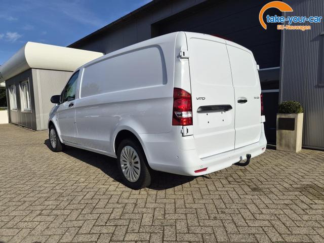 Mercedes-Benz Vito 114 PRO L2 2.0 CDI 136PS Automatik 2,8t 2-Sitzer Chrompaket innen AHK Klimaautomatik Bluetooth DAB Apple CarPlay Android Auto PDC v+h R&uuml;ckf.Kamera Tempomat Ganzj.Reifen 