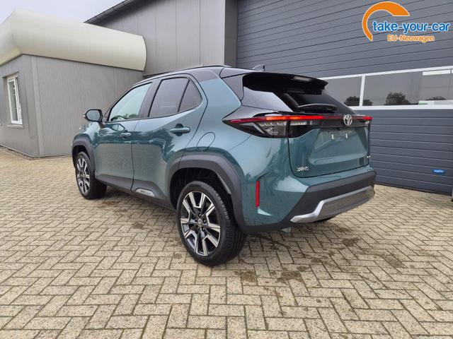 Toyota Yaris Cross 1.5-l 130PS HEV Automatik Style Matrix-LED 4xKamera elektr. Heckklappe Sitzheizung Lenkradheizung Klimaautomatik Navi Bluetooth wireless Apple CarPlay + Android Auto ACC PDC v+h 18"LM 
