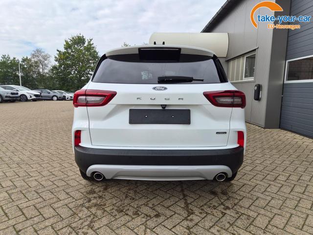 Ford Kuga Titanium 243PS PHEV Automatik schwenkb. AHK elektr. PanoDach Sitzheizung v+h Lenkradheizung Frontscheibe beheizb. Klimaautomatik Navi SYNC4 Apple CarPlay Android Auto Touchscreen PDC 4xKamera 2xKeyless 17"LM vollelektr. Reichweite 66KM 