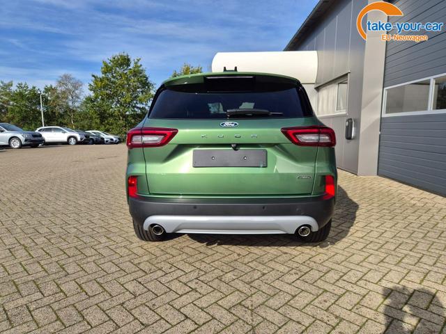 Ford Kuga Titanium 243PS PHEV Automatik schwenkb. AHK Sitzheizung v+h Lenkradheizung Frontscheibe beheizb. Klimaautomatik Navi SYNC4 Apple CarPlay Android Auto Touchscreen PDC 4xKamera 2xKeyless 17"LM vollelektr. Reichweite 66KM 