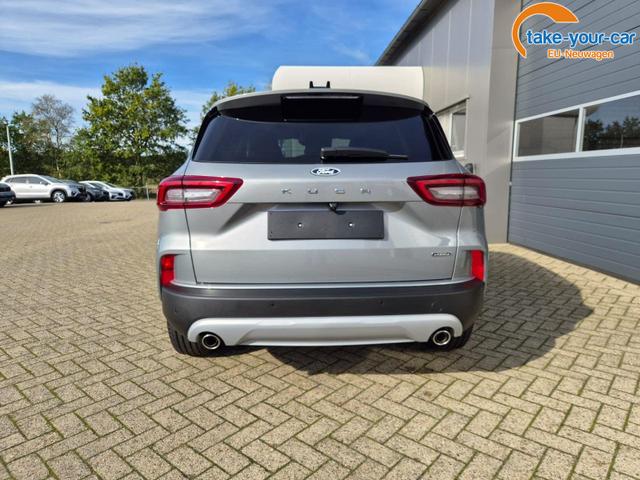 Ford Kuga Titanium 243PS PHEV Automatik schwenkb. AHK elektr. PanoDach Sitzheizung v+h Lenkradheizung Frontscheibe beheizb. Klimaautomatik Navi SYNC4 Apple CarPlay Android Auto Touchscreen PDC 4xKamera 2xKeyless 17"LM vollelektr. Reichweite 66KM 