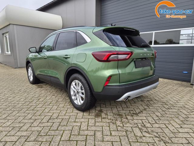 Ford Kuga Titanium 243PS PHEV Automatik schwenkb. AHK elektr. PanoDach Sitzheizung v+h Lenkradheizung Frontscheibe beheizb. Klimaautomatik Navi SYNC4 Apple CarPlay Android Auto Touchscreen PDC 4xKamera 2xKeyless 17"LM vollelektr. Reichweite 66KM 