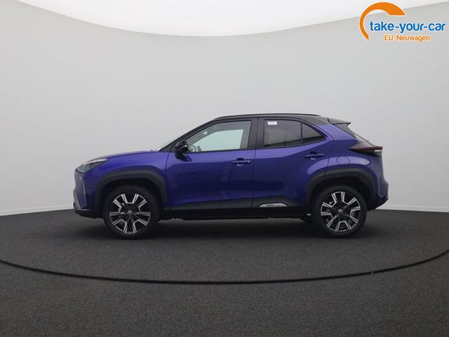 Toyota Yaris Cross 1.5-l 130PS HEV Automatik Style Matrix-LED 4xKamera elektr. Heckklappe Sitzheizung Lenkradheizung Klimaautomatik Navi Bluetooth wireless Apple CarPlay + Android Auto ACC PDC v+h 18"LM 