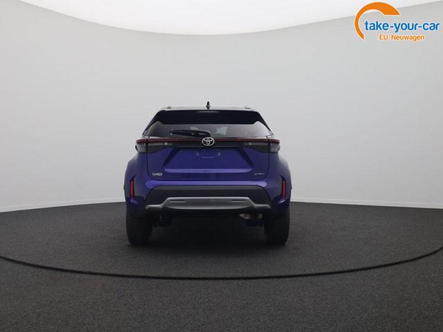 Toyota Yaris Cross 1.5-l 130PS HEV Automatik Style Matrix-LED 4xKamera elektr. Heckklappe Sitzheizung Lenkradheizung Klimaautomatik Navi Bluetooth wireless Apple CarPlay + Android Auto ACC PDC v+h 18"LM 