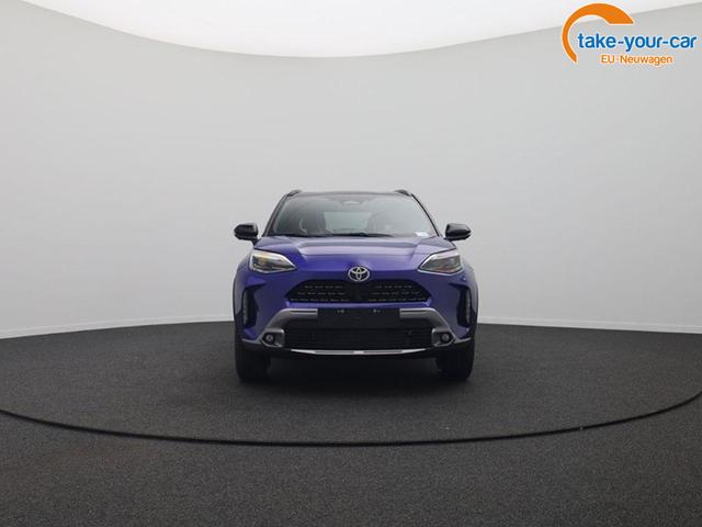 Toyota Yaris Cross 1.5-l 130PS HEV Automatik Style Matrix-LED 4xKamera elektr. Heckklappe Sitzheizung Lenkradheizung Klimaautomatik Navi Bluetooth wireless Apple CarPlay + Android Auto ACC PDC v+h 18"LM 