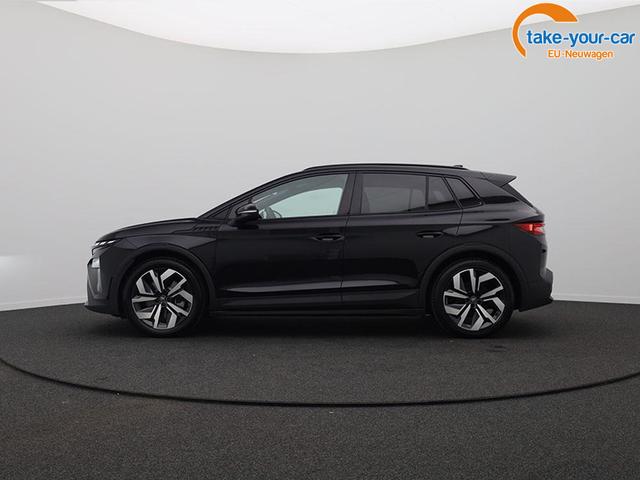 Skoda Elroq 85 Sportline 286PS Automatik schwenkb. AHK Teil-Leder Klimaautomatik Sitzheizung v+h Lenkradheizung Frontscheibe beheizb. ACC R&uuml;ckf.Kamera PDC wireless Apple Carplay Android Auto 2xKeyless 20-LM vollelektr. Reichweite 561Km 