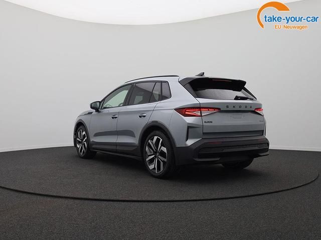 Skoda Elroq 85 Sportline 286PS Automatik schwenkb. AHK Teil-Leder Klimaautomatik Sitzheizung v+h Lenkradheizung Frontscheibe beheizb. ACC R&uuml;ckf.Kamera PDC wireless Apple Carplay Android Auto 2xKeyless 20-LM vollelektr. Reichweite 561Km 