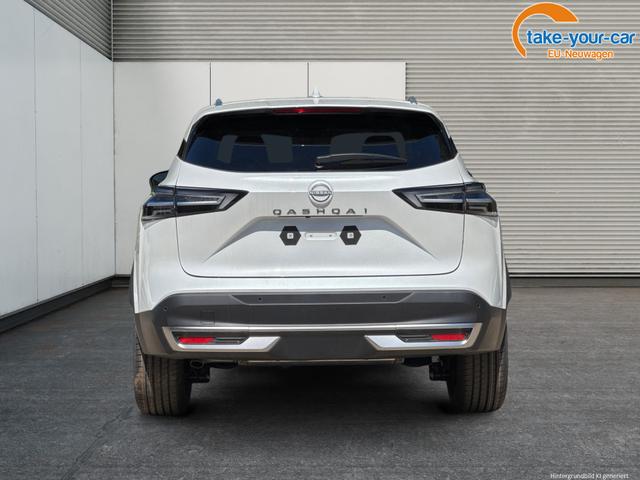 Nissan / Qashqai / Wei&szlig; / / / EL. HECKKL+HEAD-UP+KAMERA+ACC+PDC+SHZ+LED , Beispielbilder, ggf. teilweise mit Sonderausstattung