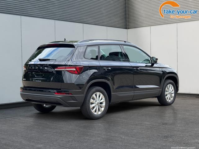 Skoda / Karoq / Schwarz / / / AHK+LED+KAMERA+PDC+ACC, Beispielbilder, ggf. teilweise mit Sonderausstattung