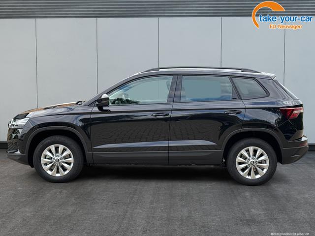 Skoda / Karoq / Schwarz / / / AHK+LED+KAMERA+PDC+ACC, Beispielbilder, ggf. teilweise mit Sonderausstattung