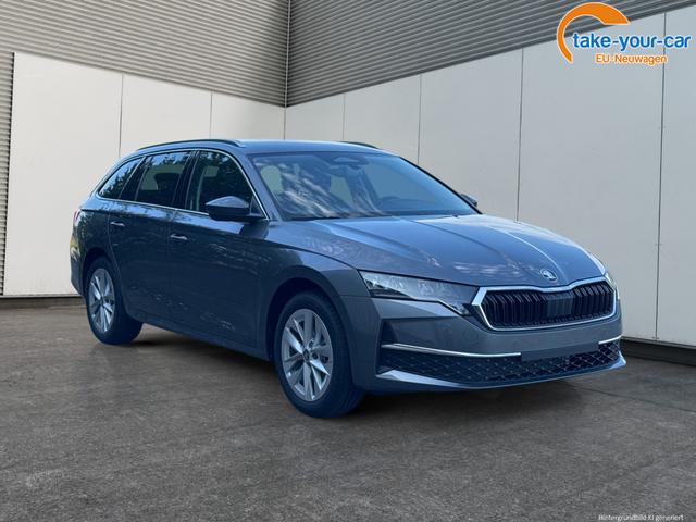 Skoda / Octavia Combi / Grau / / / ACC+AHK+eHK+KAM+PDC+LED+17 ALU+SHZ
