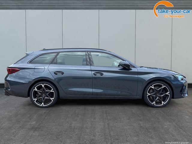 Cupra / Leon Sportstourer / Grau / / / 4x4 ST AHK+NAVI+eHK+KAMERA+MEMORY+ACC+19 ALU+LED, Beispielbilder, ggf. teilweise mit Sonderausstattung