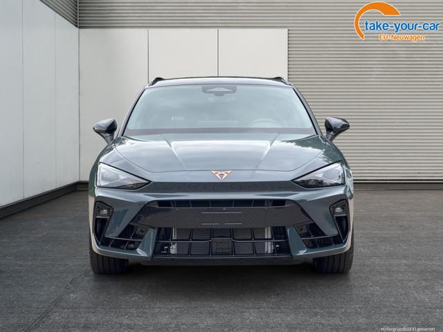 Cupra / Leon Sportstourer / Blau / / / 4x4 ST AHK+NAVI+eHK+KAMERA+MEMORY+ACC+19 ALU+LED, Beispielbilder, ggf. teilweise mit Sonderausstattung