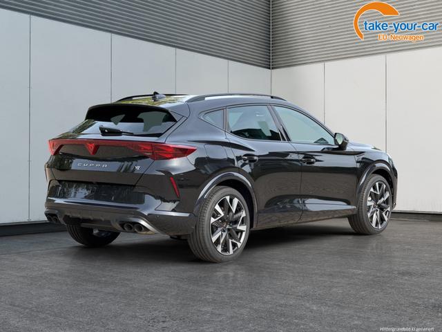 Cupra / Formentor / Schwarz / / / 4x4 AHK+NAVI+KAMERA+eHK+KESSY+ACC+19 ALU+LED+FULL LINK, Beispielbilder, ggf. teilweise mit Sonderausstattung