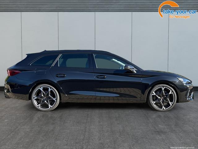 Cupra / Leon Sportstourer / Schwarz / / / 4x4 ST AHK+NAVI+eHK+KAMERA+MEMORY+ACC+19 ALU+LED, Beispielbilder, ggf. teilweise mit Sonderausstattung