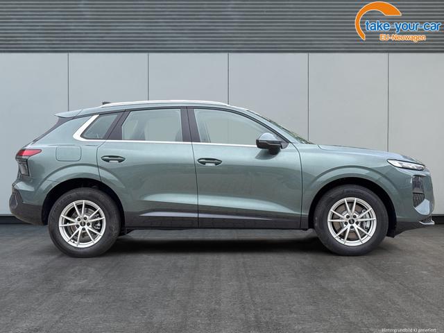 Audi / Q3 / Gr&uuml;n / / / AHK+KAMERA+NAVI+EL. HECKKL.+LED+17'LM