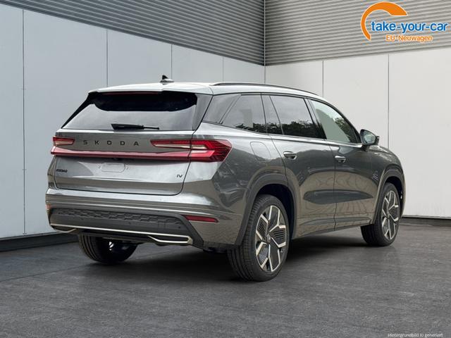 Skoda / Kodiaq / Grau / / / PHEV+AHK+NAVI+PANO+MATRIX-LED+KAMERA+EL. HECKKL., Beispielbilder, ggf. teilweise mit Sonderausstattung