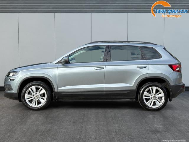Skoda / Karoq / Grau / / / 1.5 TSI Ambition AHK+KESSY+PDC+KAMERA+17LM, Beispielbilder, ggf. teilweise mit Sonderausstattung
