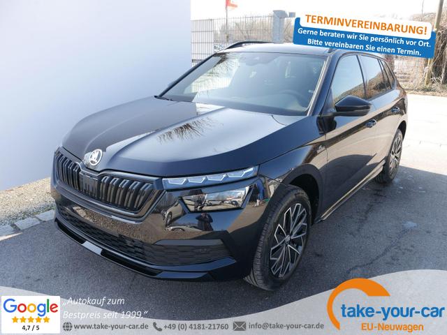 Skoda Kamiq - Monte Carlo 1.0 TSI DSG*NAVI*ACC*PDC*PANO*SMARTLINK*LANE ASSIST*LED Vorlauffahrzeug