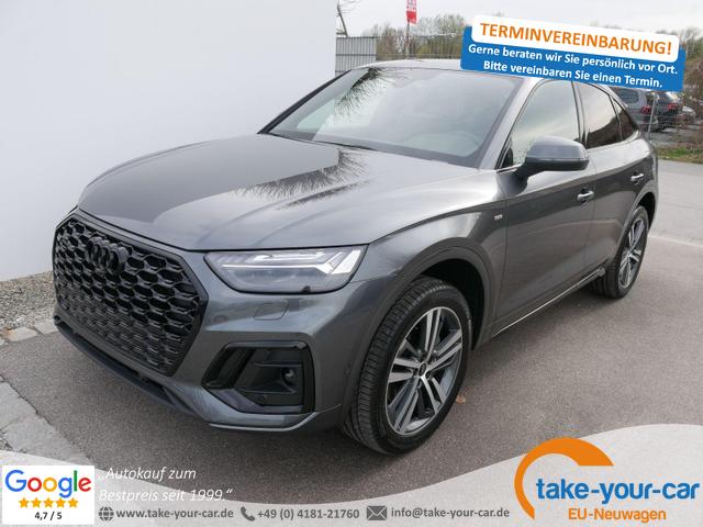 Audi Q5 Sportback - 50 TFSIe quattro S line *PANO*NAVI*20 ZOLL*MATRIX*OPTIKPAKET SCHWARZ*SHZ*PDC Vorlauffahrzeug